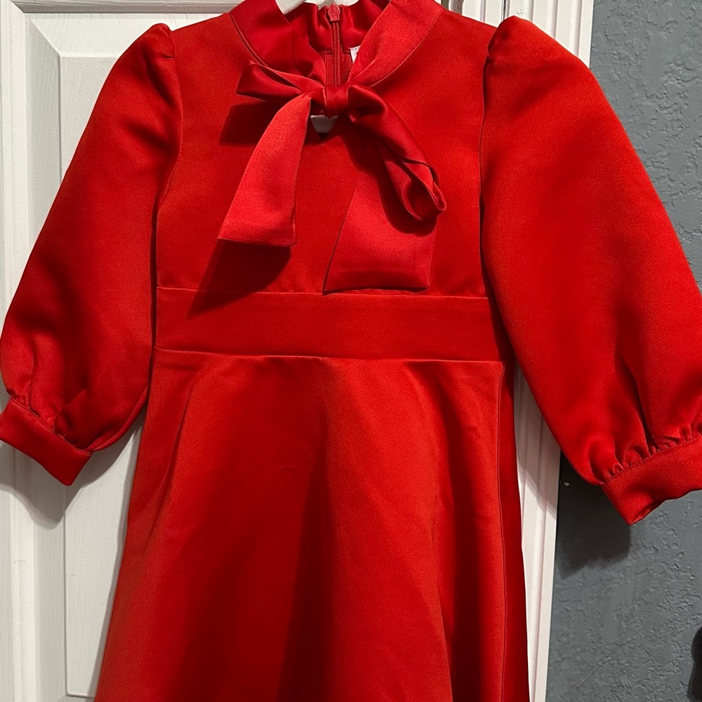 Ivy City Co Pippa  Red Kids Dress